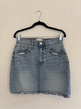 Universal Thread Light Blue Denim Mini Skirt